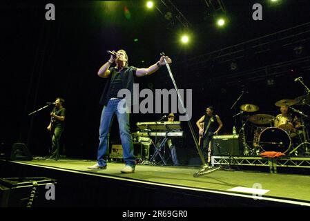 Shannon Noll ha suonato, sostenendo dal vivo, al Sydney Entertainment Centre, Australia, il 20th 2006 ottobre. Foto Stock