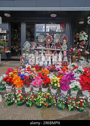 Danilovgrad, Montenegro. Il cimitero Foto Stock