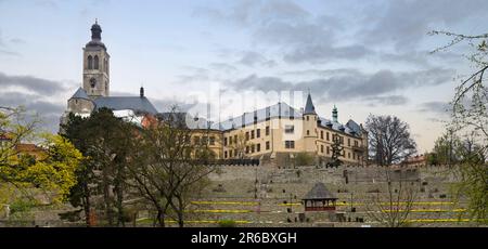 Città bohémien di Kutna Hora Foto Stock