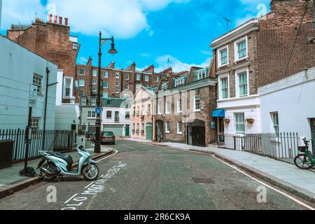 Residential Street a Chelsea, Londra Foto Stock