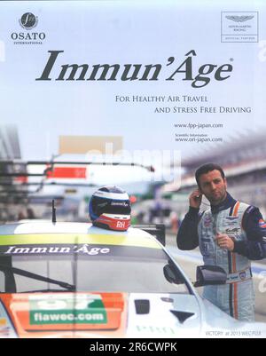 Immun'Age UK Foods, OSATO INTERNATIONAL Inc pubblicità in una rivista 2014 Foto Stock