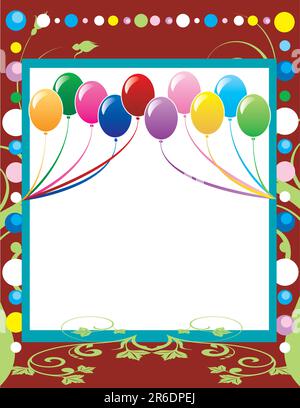 Questo può essere utilizzato come la copertina di un libro, scheda o qualsiasi cosa si sceglie. Non vi è spazio per il testo. Illustrazione Vettoriale