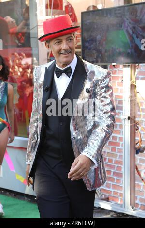 Roma, via Asiago, TV show 'Viva Rai 2'. Nella foto: Fiorella Foto Stock