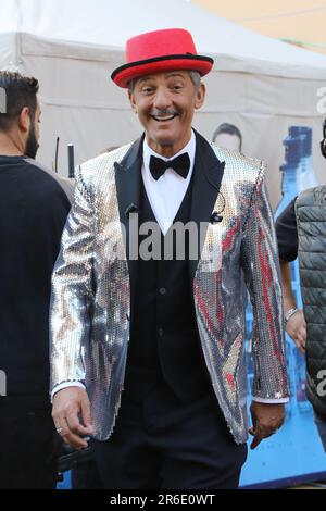 Roma, via Asiago, TV show 'Viva Rai 2'. Nella foto: Fiorella Foto Stock
