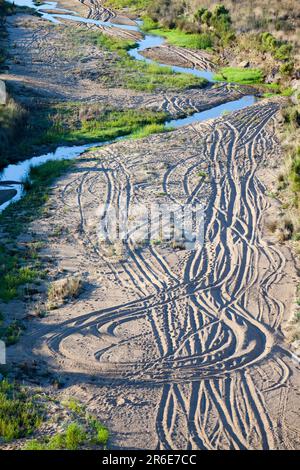 La maggior parte del Victoria e del nuovo Galles del Sud in Australia è stata nella morsa di una siccità senza precedenti negli ultimi dieci anni. I livelli del fiume sono scesi e i serbatoi sono ad un frattio Foto Stock