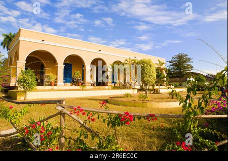 Ex raffineria di zucchero Manaca Iznaga, Valle de los Ingenios, Valle delle raffinerie di zucchero, Trinidad, Provincia Sancti Spiritus, Cuba Foto Stock