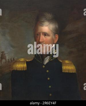 Andrew Jackson. olio su tela. Data: 1817?. MUSEO: GALLERIA NAZIONALE DI RITRATTO. Foto Stock