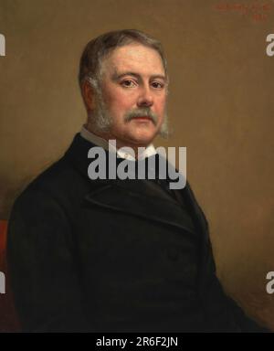 Chester Alan Arthur. olio su tela. Data: Aprile 1884. MUSEO: GALLERIA NAZIONALE DI RITRATTO. Foto Stock