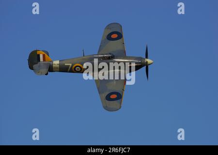 Shuttleworth Collection, Hawker Sea Hurricane Z7015, G-BKTH, Foto Stock