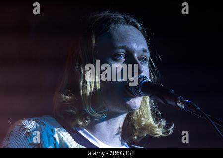 Brighton Beach, città di Brighton & Hove, East Sussex, Regno Unito. The Rills che si esibiscono al Revenge, The Great Escape Festival 2023. 12th maggio 2023. Credit: David Smith/Alamy Live News Foto Stock