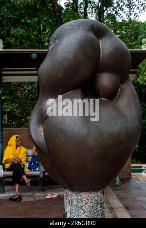 The Sculpture Walk, Kowloon Park, Hong Kong, Cina. Foto Stock