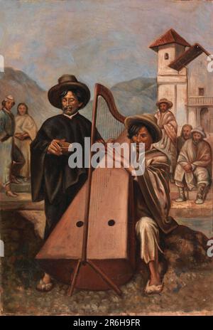 Harper. olio su tela. Data: CA. 1890-1892. Museo: Smithsonian American Art Museum. Foto Stock