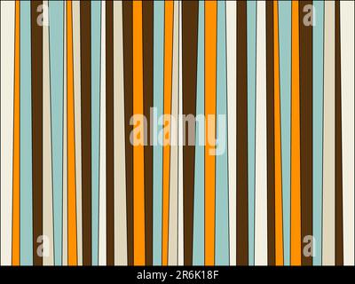 Sfondo linea astratta. Illustrazione vettoriale in colori diversi. Illustrazione Vettoriale