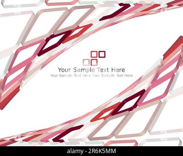 Abstract 3d selezionata background aziendale per l'uso nella progettazione web Illustrazione Vettoriale