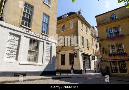 Abbey verde, bagno, Inghilterra Foto Stock