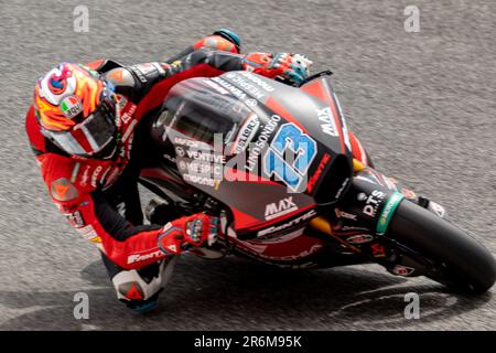 Mugello, Italia. 10th giugno, 2023. Celestino Vietti (Ita) Fantic Racing, Kalex Credit: Live Media Publishing Group/Alamy Live News Foto Stock