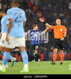 Istanbul, Turchia, Turchia. 10th giugno, 2023. 10/06/2023 Istanbul, incontro finale per Champions League tra FC Internazionale vs Manchester City FC allo Stadio Olimpico Ataturk (Credit Image: © Fabio Sasso/ZUMA Press Wire) SOLO PER USO EDITORIALE! Non per USO commerciale! Foto Stock