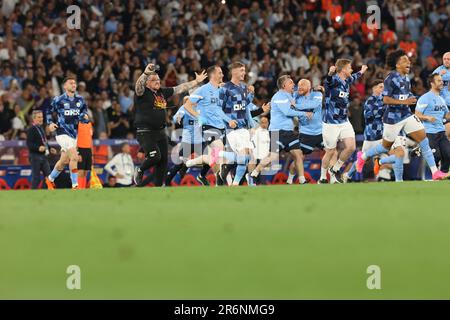 Istanbul, Turchia, Turchia. 10th giugno, 2023. 10/06/2023 Istanbul, incontro finale per Champions League tra FC Internazionale vs Manchester City FC allo Stadio Olimpico Ataturk (Credit Image: © Fabio Sasso/ZUMA Press Wire) SOLO PER USO EDITORIALE! Non per USO commerciale! Foto Stock