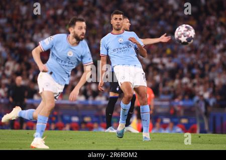 Rodrigo Hernandez Cascante aka Rodri di Manchester City durante la UEFA Champions League, incontro finale di calcio tra Manchester City FC e FC Internazionale il 10 giugno 2023 allo Stadio Olimpico Ataturk di Istanbul, Turchia - Foto: Jean Catuffe/DPPI/LiveMedia Foto Stock