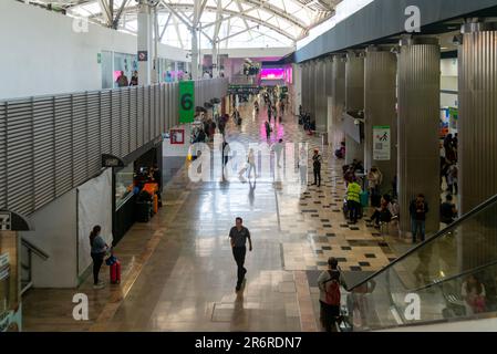 Terminal interno 1, Aeroporto Internazionale Benito Juarez, Messico Aeropuerto Internacional de la Ciudad de México, Città del Messico, Messico Foto Stock