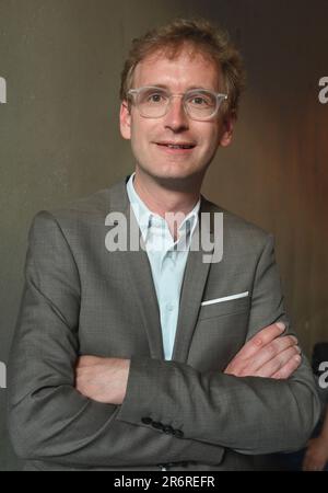 Colonia, Germania. 10th giugno, 2023. L'autore Adrian Daub a Phil.Cologne. Credit: Horst Galuschka/dpa/Alamy Live News Foto Stock