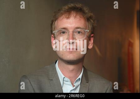 Colonia, Germania. 10th giugno, 2023. L'autore Adrian Daub a Phil.Cologne. Credit: Horst Galuschka/dpa/Alamy Live News Foto Stock