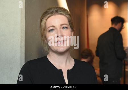 Colonia, Germania. 10th giugno, 2023. Filosofo, docente universitario e autrice Marie-Luisa Frick a Phil.Cologne. Credit: Horst Galuschka/dpa/Alamy Live News Foto Stock