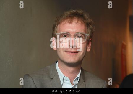 Colonia, Germania. 10th giugno, 2023. L'autore Adrian Daub a Phil.Cologne. Credit: Horst Galuschka/dpa/Alamy Live News Foto Stock