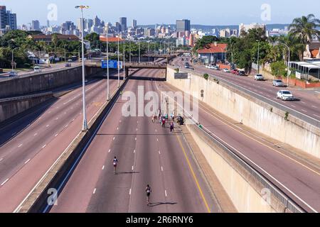 Durban, Sudafrica - Giugno 11th 2023. 2023 Edizione dei compagni. Da Pietermaritzburg a Durban. Foto Stock