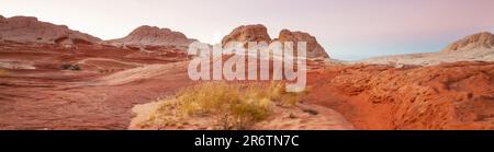 Vermilion Cliffs National Monument. Paesaggi di sunrise. Insolito paesaggio di montagna. Bellissimo sfondo naturale. Foto Stock