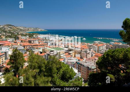 Porto, San Remo, Riviera Italiana, Mar Ligure, Liguria, Italia Foto Stock