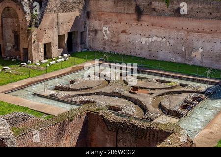 Colle Palatino Foto Stock