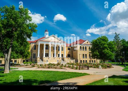 Fort Hays State University Picken Hall edificio amministrativo di Hays, Kansas Foto Stock