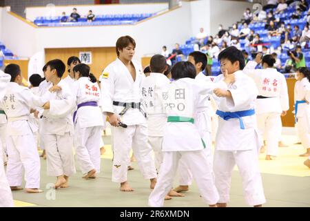 Hyogo Budokan, Hyogo, Giappone. 10th giugno, 2023. Hifumi Abe, 10 GIUGNO 2023 - Judo : ABE CUP 2023 -JUDO School & friendly Match- a Hyogo Budokan, Hyogo, Giappone. Credit: YUTAKA/AFLO SPORT/Alamy Live News Foto Stock