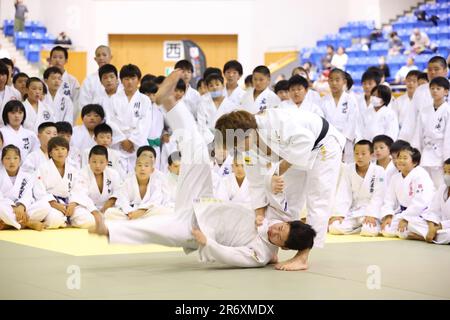 Hyogo Budokan, Hyogo, Giappone. 10th giugno, 2023. Hifumi Abe, 10 GIUGNO 2023 - Judo : ABE CUP 2023 -JUDO School & friendly Match- a Hyogo Budokan, Hyogo, Giappone. Credit: YUTAKA/AFLO SPORT/Alamy Live News Foto Stock