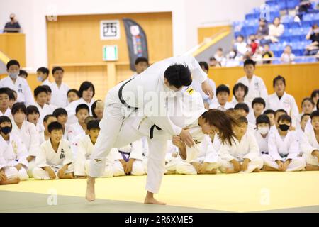 Hyogo Budokan, Hyogo, Giappone. 10th giugno, 2023. Uta Abe, 10 GIUGNO 2023 - Judo : ABE CUP 2023 -JUDO School & friendly Match- a Hyogo Budokan, Hyogo, Giappone. Credit: YUTAKA/AFLO SPORT/Alamy Live News Foto Stock