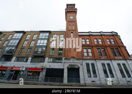 L'hotel Trinity City in Pearse Street, Dublino, Irlanda. Foto Stock