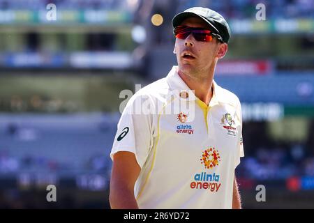 MELBOURNE, AUSTRALIA - 28 DICEMBRE: Durante il Boxing Day Test Match nella serie Ashes tra Australia e Inghilterra al Melbourne Cricket Ground il 28 dicembre 2021 a Melbourne, Australia. Foto Stock