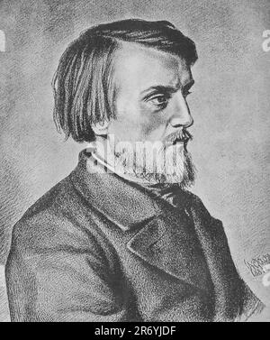 Vissarion Grigorievich Belinsky (1811-1848). Foto Stock