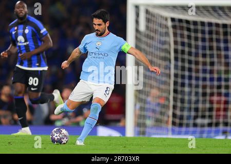 Istanbul, Turchia. 10th giugno, 2023. ISTANBUL, TURCHIA - 10 GIUGNO: Ilkay Gundogan di Manchester City durante la finale di UEFA Champions League tra il Manchester City FC e il FC Internazionale Milano allo Stadio Olimpico Ataturk il 10 giugno 2023 a Istanbul, Turchia (Foto di /Orange Pictures) Credit: Orange Pics BV/Alamy Live News Foto Stock