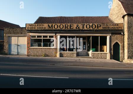 Negozio d'epoca, Frome, Somerset, Regno Unito Foto Stock