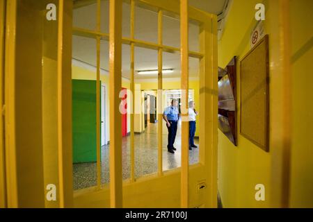 Italia. lombardia. Carcere di Bollate. parola femminile Foto Stock