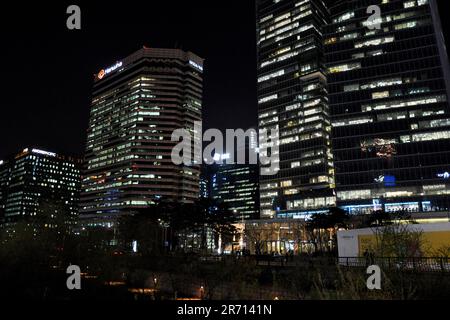 Corea del Sud. Seul. Zona di Insedong Foto Stock