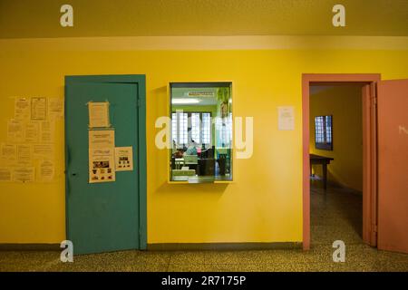 Italia. lombardia. Carcere di Bollate. parola femminile Foto Stock