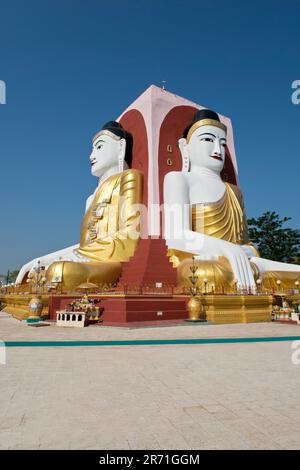 Myanmar, Bago, Kyaik Pun Paya Foto Stock