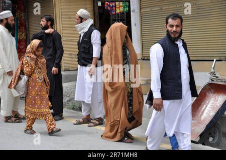 Pakistan. Chitral. vecchio mercato Foto Stock