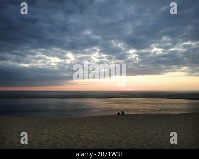 Francia. Nuova Aquitania. Arcachon. Duna di Pilat Foto Stock