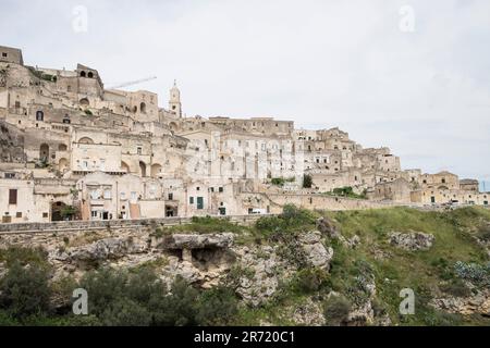 Italia. Matera. Sasso Caveoso Foto Stock