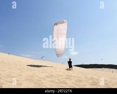 Francia. Nuova Aquitania. Arcachon. Duna di Pilat Foto Stock