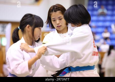 Hyogo Budokan, Hyogo, Giappone. 10th giugno, 2023. Uta Abe, 10 GIUGNO 2023 - Judo : ABE CUP 2023 -JUDO School & friendly Match- a Hyogo Budokan, Hyogo, Giappone. Credit: YUTAKA/AFLO SPORT/Alamy Live News Foto Stock